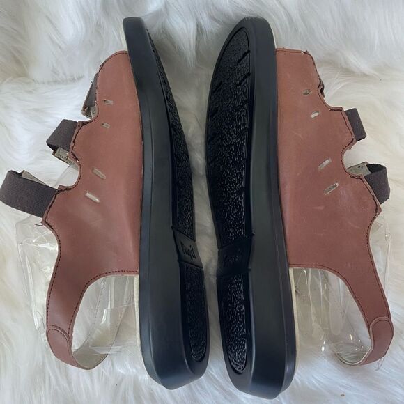 Propèt  Breeze walker leather brown Velcro straps sandals size 10 - Picture 5 of 8
